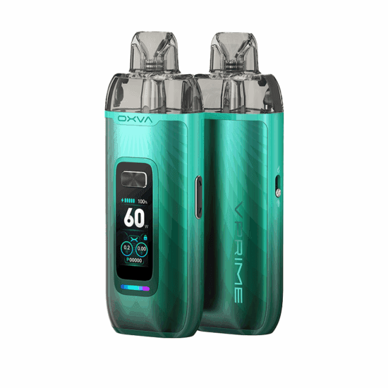 Alternative view of OXVA Vprime Elektromos cigaretta pod