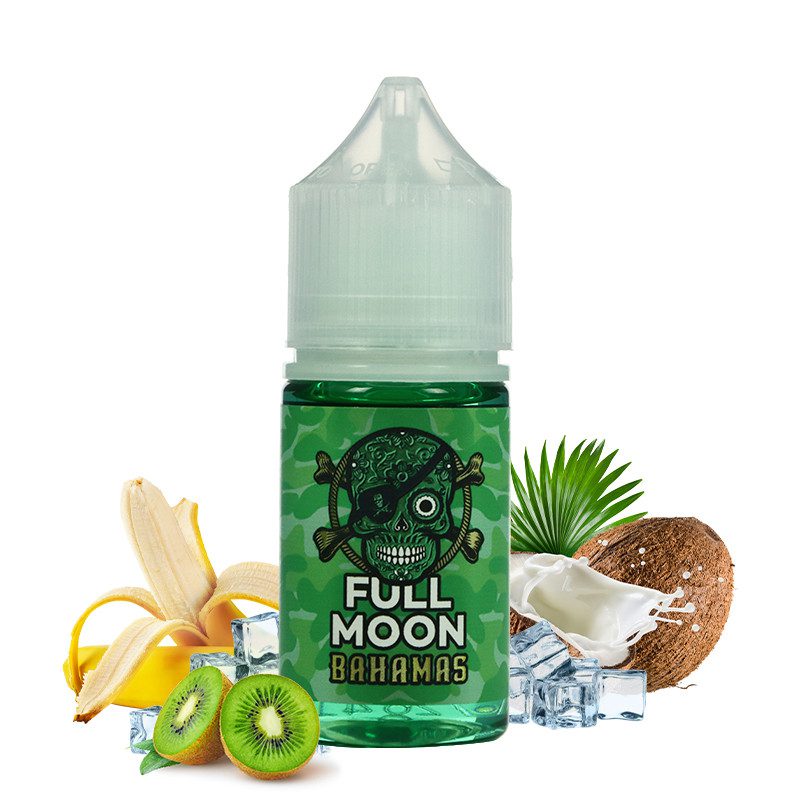 Full Moon - Bahamas (Kókusz, Banán, Kivi, ice) Aroma 30ml