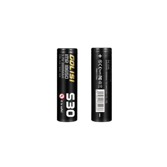 Golisi S30 Black - 18650, 35A, 3000mAh Akkumulátor 1db
