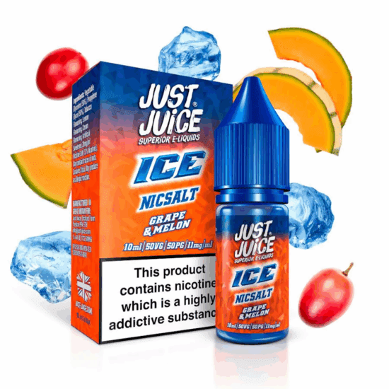 Just Juice Salt - ICE Grape & Melon 10ml e-liquid
