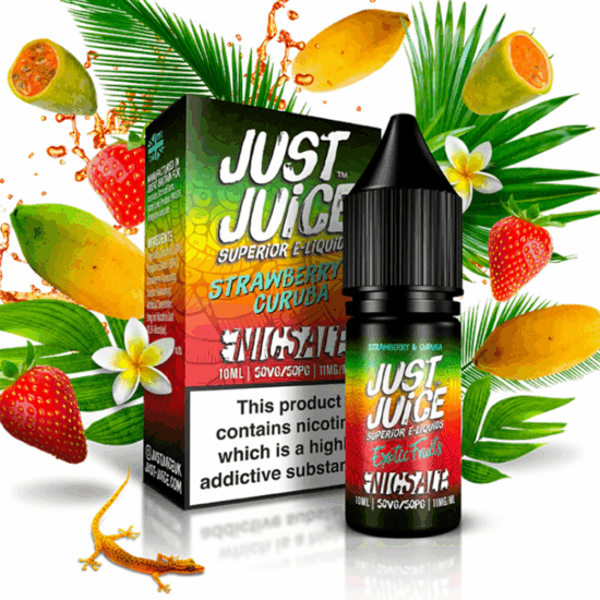 Just Juice Salt - Strawberry & Curuba 10ml e-liquid