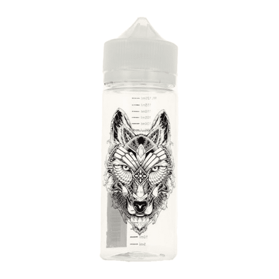 DIY'UP üres flaska beosztással 120ml - Tattoo Wolf