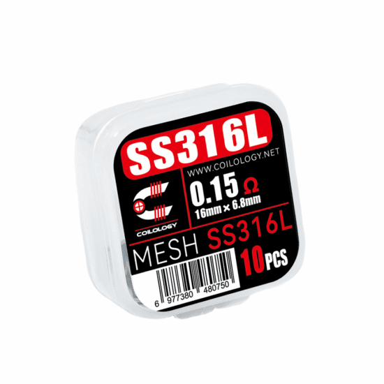 Coilology SS316L - Mesh (0.15 Ω) 10db