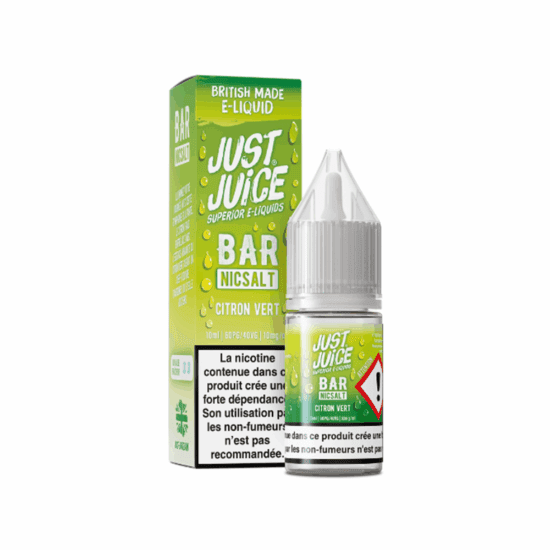 Just Juice Bar Salt - Lime E-Liquid 10ml