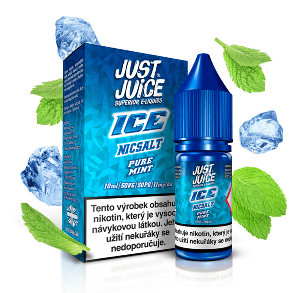 Just Juice Salt - Pure Mint 10ml e-liquid