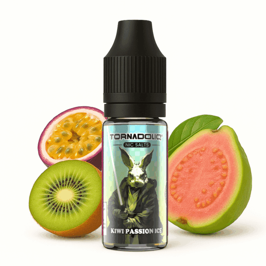 Kiwi Passion Ice Nic Salts Tornadoliq Gobar 10ml 20mg