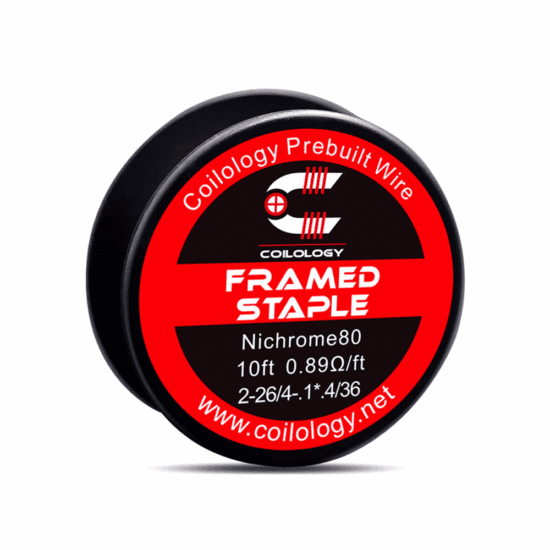 Coilology - Framed Staple Ni80 (2-26/4-.4*.1/36) Ellenálláshuzal (3m)