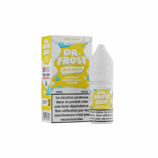 Dr. Frost Nic Salt - Coconut Lemonade Ice e-liquid 10ml