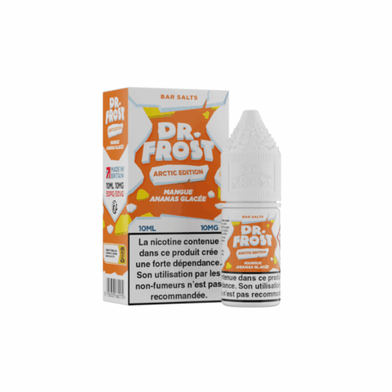 Dr. Frost Nic Salt - Mango Pineapple Ice e-liquid 10ml