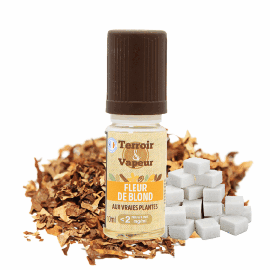 Terroir & Vapeur - Fleur De Blond (Édes Dohány) 10ml E-liquid