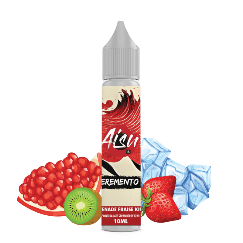 Aisu Salt - Grenade Fraise Kiwi Eremento 10ml e-liquid