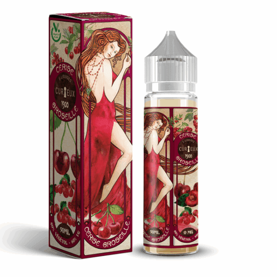 Cerise Groseille (Cseresznye - Ribizli) 1900 Curieux 50ml shortfill