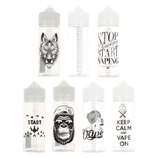 DIY'UP üres flaska beosztással 120ml