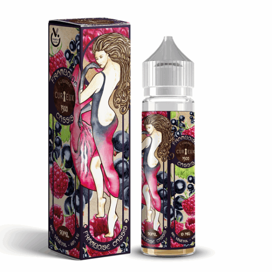 Framboise Cassis (Málna - Fekete ribizli) 1900 Curieux 50ml shortfill