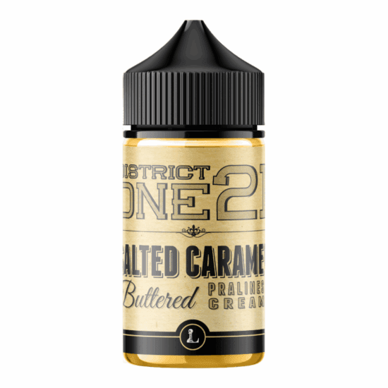 Salted Caramel District One21 Five Pawns 50ml shortfill