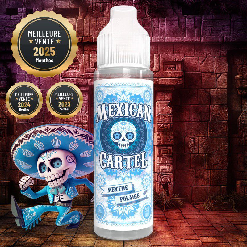 Mexican Cartel Shortfill - Menthe Polaire (Menta, Jég) 50ml