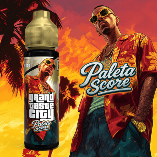Grand Taste City - Paleta Score (Ananász, Eper, Guava) Shortfill 50ml