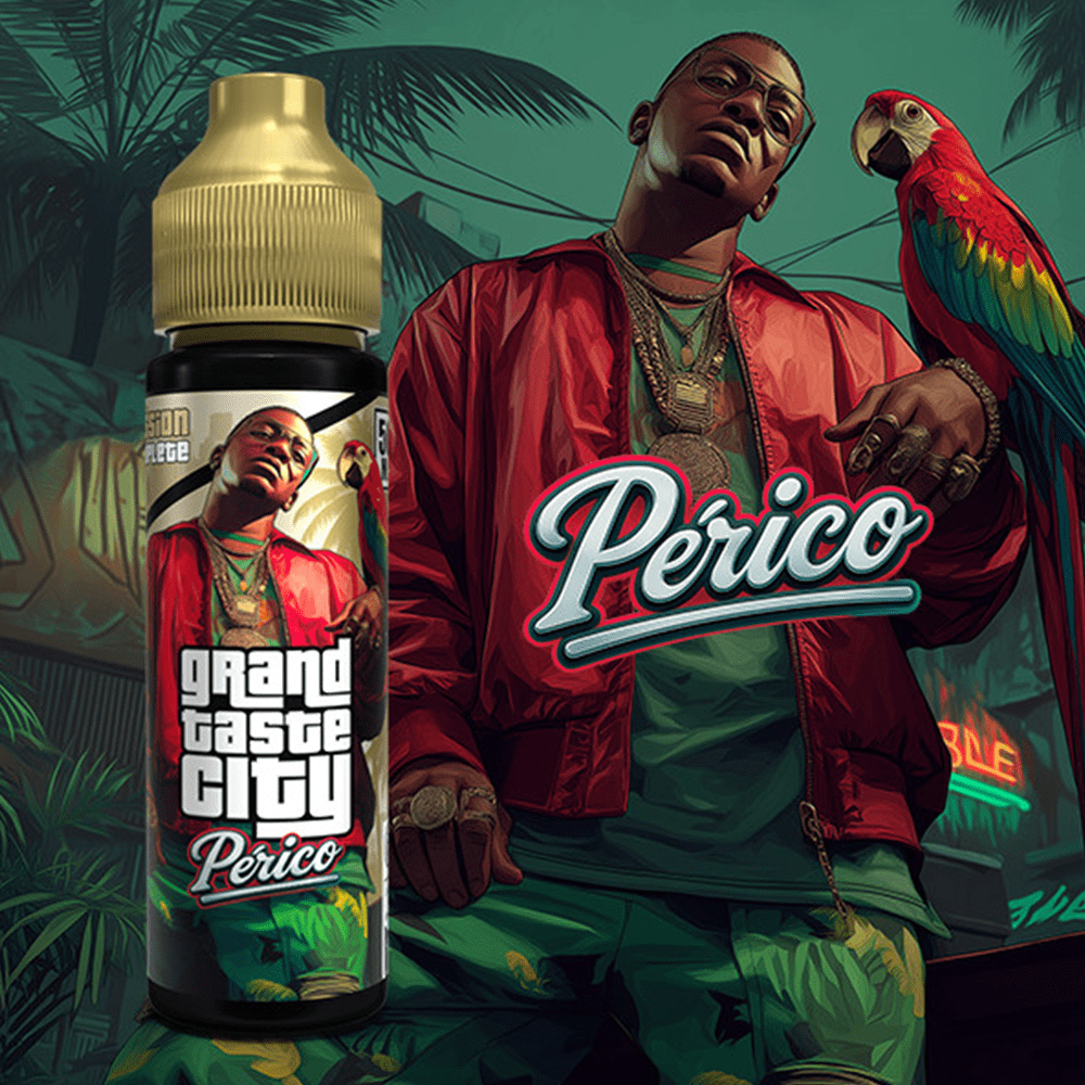 Grand Taste City - Périco (Eper, Licsi, Marakuja) Shortfill 50ml