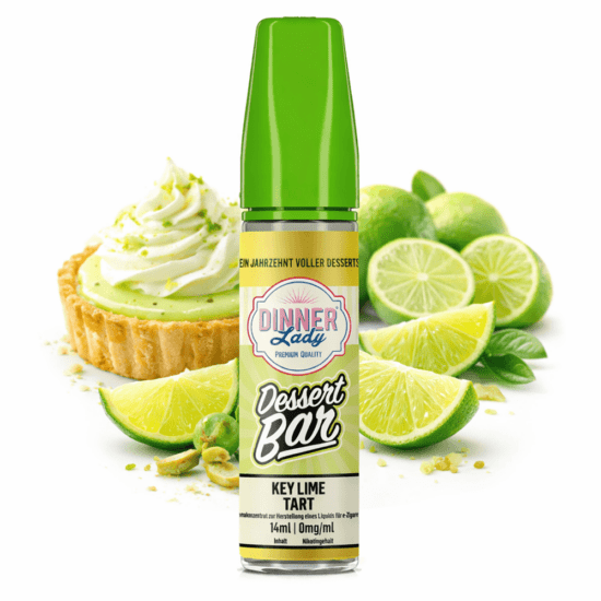 Dinner Lady Bar Dessert - Key Lime Tart Shortfill 50ml