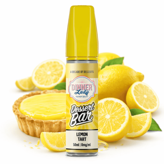 Dinner Lady Bar Dessert - Lemon Tart Shortfill 50ml