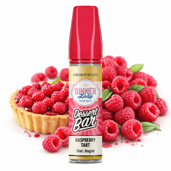 Dinner Lady Bar Dessert - Raspberry Tart Shortfill 50ml