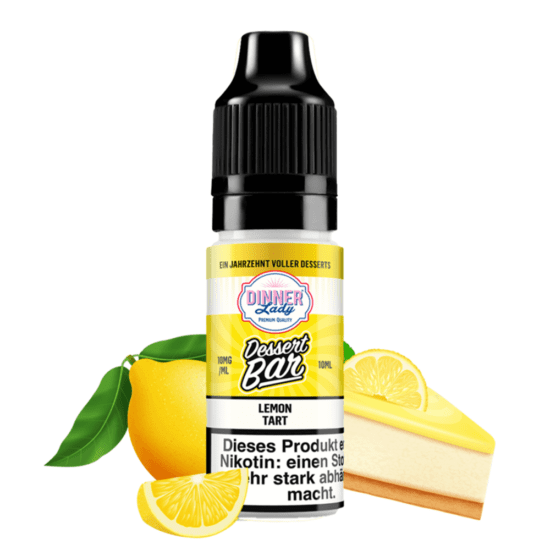 Dinner Lady Dessert Bar Salts - Lemon Tart E-liquid 10ml