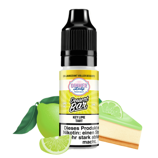 Dinner Lady Dessert Bar Salts - Key Lime Tart E-liquid 10ml