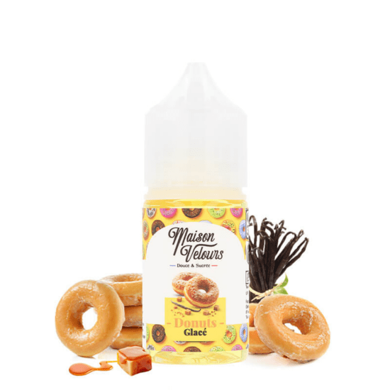 Maison Velours - Donuts Glace (Karamell, Vanília, Fánk) Aroma 30ml