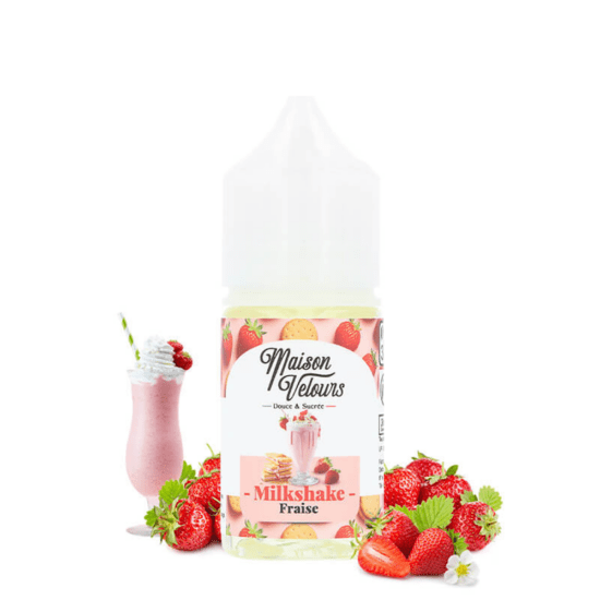 Maison Velours - Milkshake Fraise (Eper Milkshake) Aroma 30ml