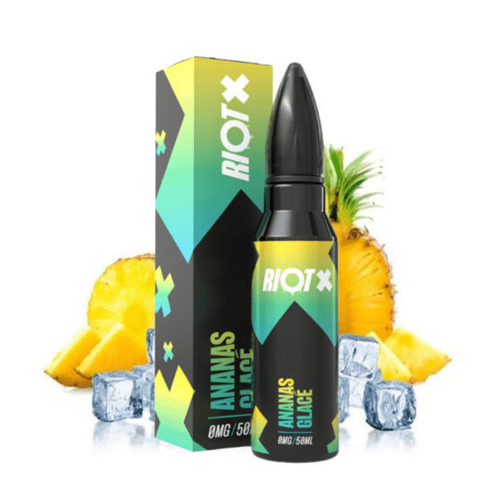 Riot Shortfill - Ananas Glacé (Ananász Jég) 50ml