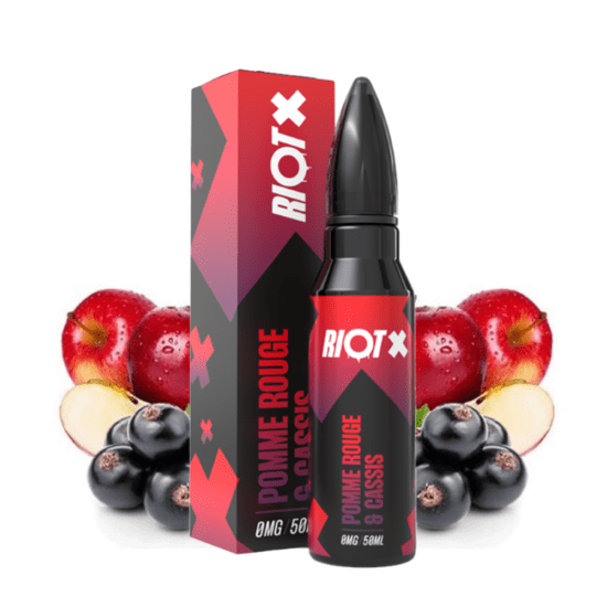 Riot Shortfill - Pomme Rouge & Cassis (Alma Fekete Ribizli) 50ml