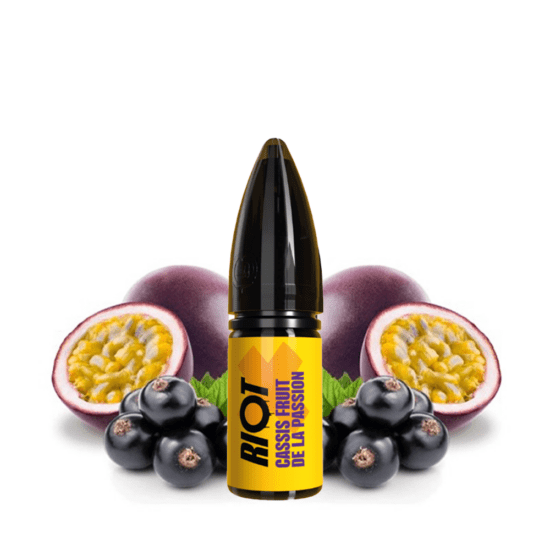 Riot X Salt - Cassis Fruit De La Passion (Fekereribizli Marakuja) E-liquid 10ml
