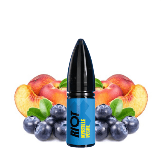 Riot X Salt - Myrtille Pêche (Áfonya Barack) E-liquid 10ml