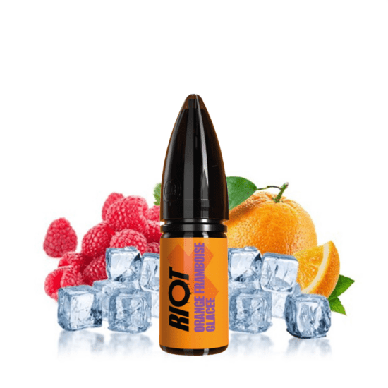 Riot X Salt - Orange Framboise Glacée (Narancs Málna Jég) E-liquid 10ml