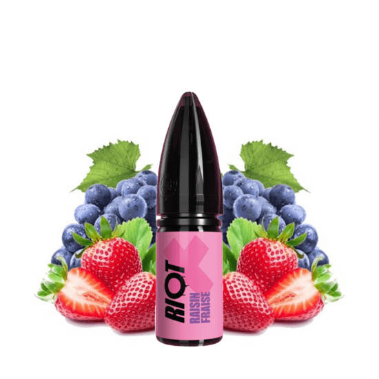 Riot X Salt - Raisin Fraise (Szőlő Eper) E-liquid 10ml