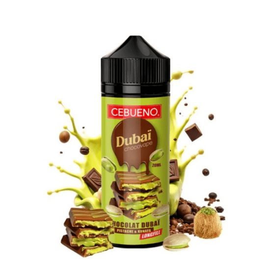 Cebueno - Dubaï Chocovape (Dubai Csokoládé) Longfill 20/120ml