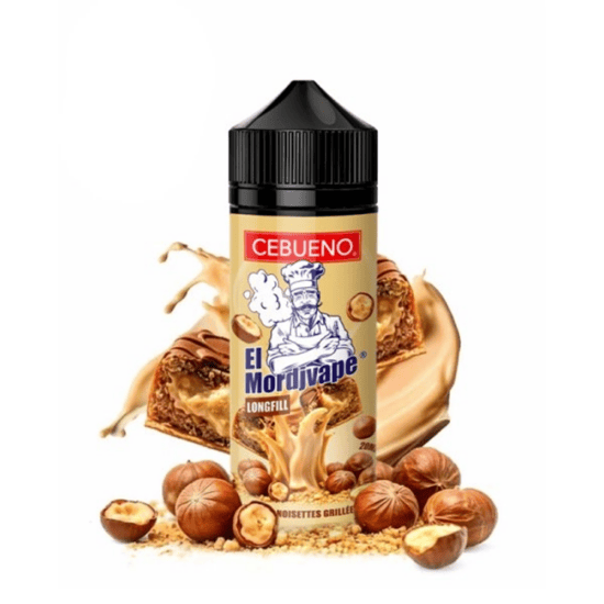 Cebueno - El Mordjvape (Pirított Mogyoró) Longfill 20/120ml