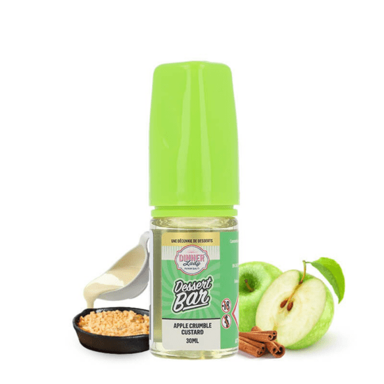 Dinner Lady Dessert Bar - Apple Crumble Custard Aroma 30ml