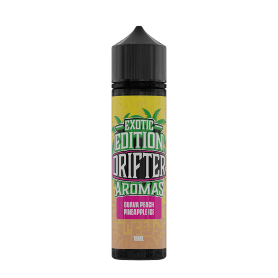 Drifter Exotic - Guava Peach Pieneapple Ice (Guava Barack Ananász Jég) Longfill 16ml