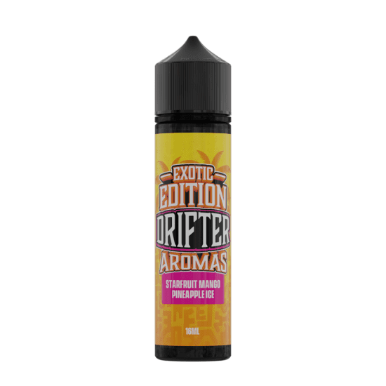 Drifter Exotic - Starfruit Mango Pineapple Ice (Csillaggyümölcs Mango Ananász Jég) Longfill 16ml