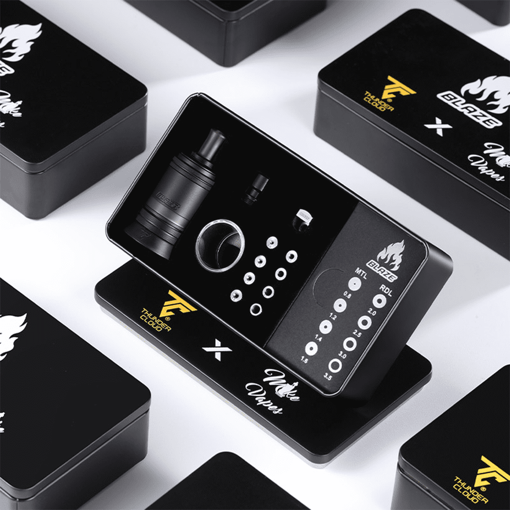 Thunder Cloud x Mike Vapes Blaze MTL RTA 3ml 22mm Tank - Image 7