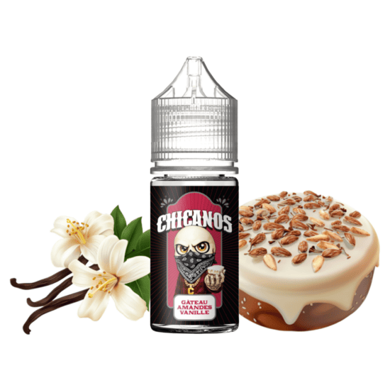 Chicanos - Gateau Amandes Vanille (Vanília, Mandulatorta) Aroma 30ml