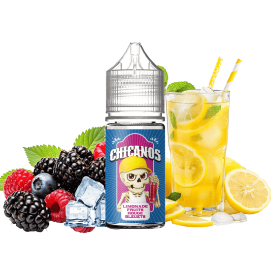 Chicanos - Limonade Fruits Rouges Bleuets (Erdei gyümölcs, Limonádé, Jég) Aroma 30ml