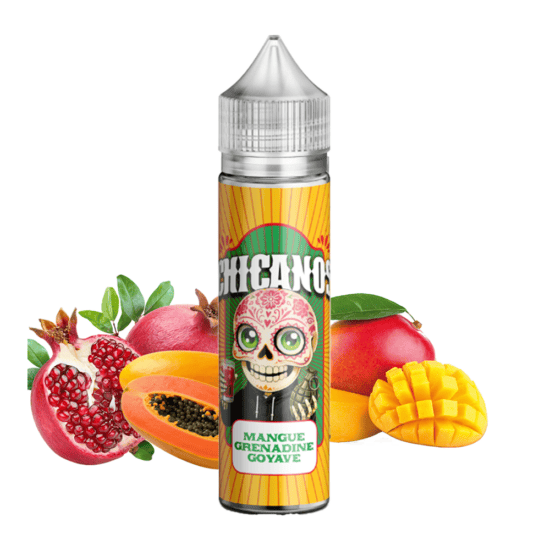 Chicanos Shortfill - Mangue Grenadine Goyave (Mangó, Gránátalma, Guava) 50ml