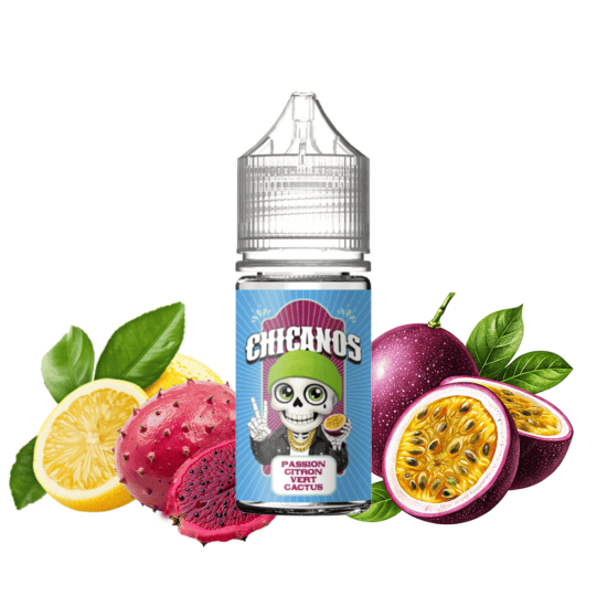 Chicanos - Passion Citron Vert Cactus (Marakuja, Citrom, Kaktusz) Aroma 30ml
