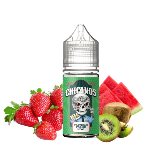 Chicanos - Pasteque Fraise Kiwi (Görögdinnye, Eper, Kivi) Aroma 30ml