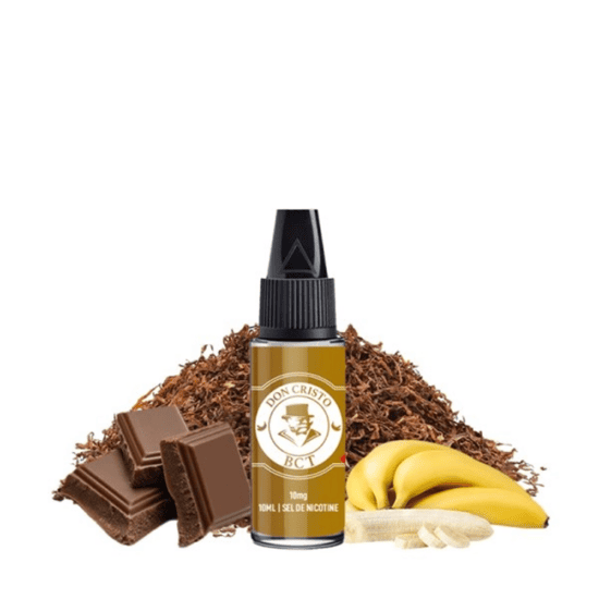 Don Cristo Salt - BCT (Banán Csokoládé Dohány) E-liquid 10ml