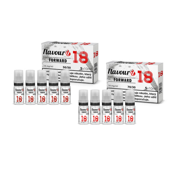 Flavourit FORWARD nikotinos alapfolyadék 18mg, 5x10ml