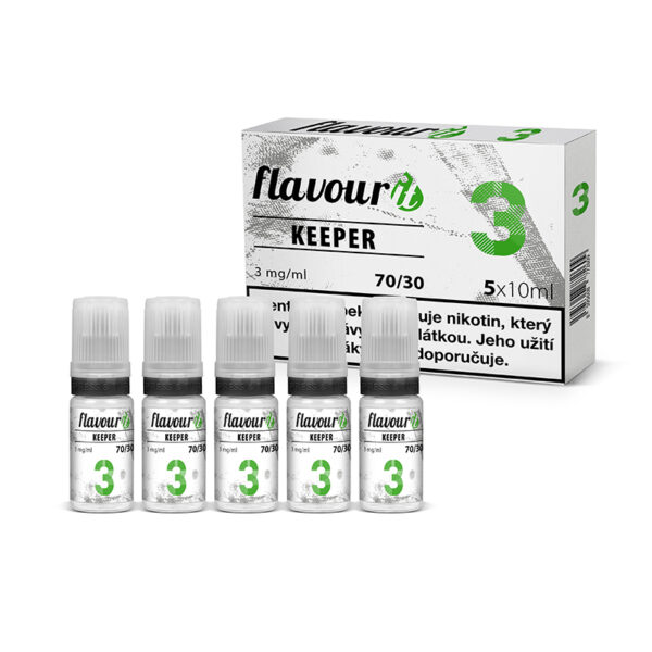 Flavourit KEEPER nikotinos alapfolyadék 3mg, 5x10ml