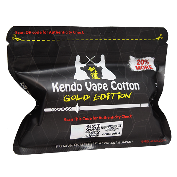 Kendo Vape Cotton Gold Edition japán organikus vatta 1m